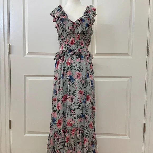 Astr | Dresses | Double Flutter Midi Dress From Astr The Label | Poshmark